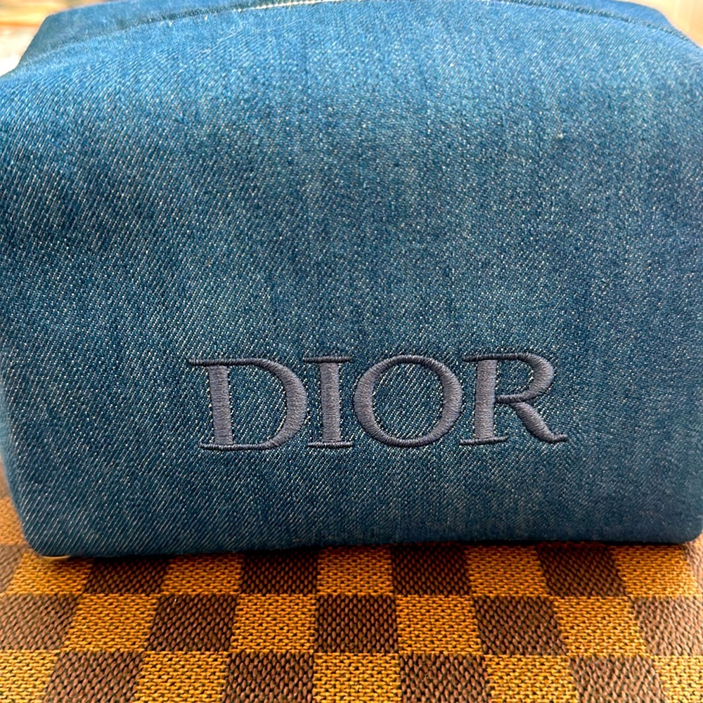 DIOR Denim Pouch/Cosmetic